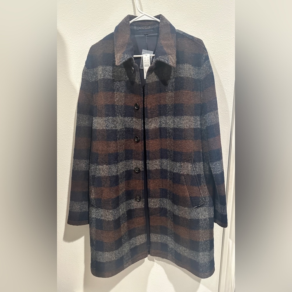 J. Crew Men’s Wool Blend Topcoat by Ludlow